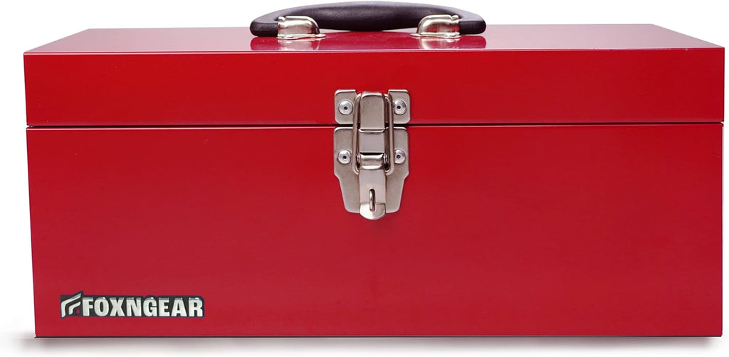 Red metal tool box discount